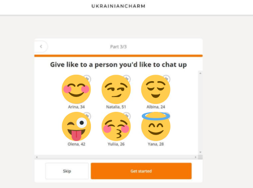Sign Up Quiz on Ukrainiancharm